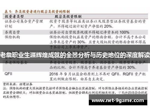 老詹职业生涯辉煌成就的全景分析与历史地位的深度解读